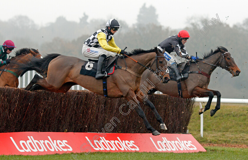 Next-Destination-0001 
 NEXT DESTINATION (Harry Cobden) wins The Ladbrokes John Francome Novices Chase
Newbury 28 Nov 2020 - Pic Steven Cargill / Racingfotos.com