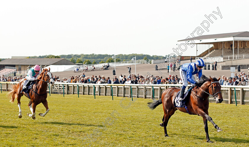 Wadilsafa-0005 
 WADILSAFA (Jim Crowley) beats HERCULEAN (left) in The Pegasus Profiles Flying Horse Novice Stakes Newmarket 18 May 2018 - Pic Steven Cargill / Racingfotos.com