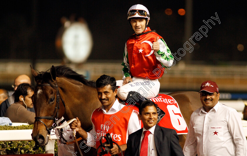 North-America-0010 
 NORTH AMERICA (Richard Mullen) after The Al Maktoum Challenge (Round 3) Meydan Dubai 10 Mar 2018 - Pic Steven Cargill / Racingfotos.com