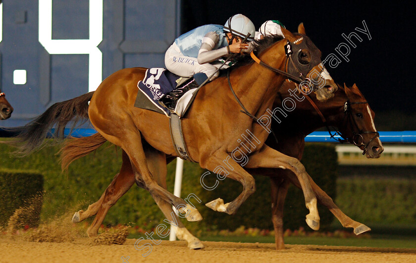 Get-Back-Goldie-0003 
 GET BACK GOLDIE (William Buick) wins The Oud Metha Stakes
Meydan, 4 Feb 2022 - Pic Steven Cargill / Racingfotos.com