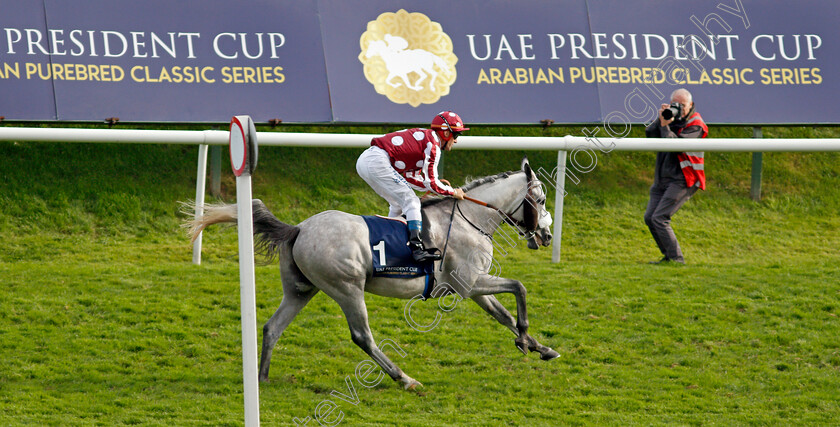 Abbes-0006 
 ABBES (Olivier Peslier) wins The UAE President Cp (group 1 for purebred arabians)
Doncaster 11 Sep 2021 - Pic Steven Cargill / Racingfotos.com