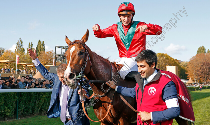 Waldgeist-0012 
 WALDGEIST (P C Boudot) after The Qatar Prix de l'arc de Triomphe
Longchamp 6 Oct 2019 - Pic Steven Cargill / Racingfotos.com