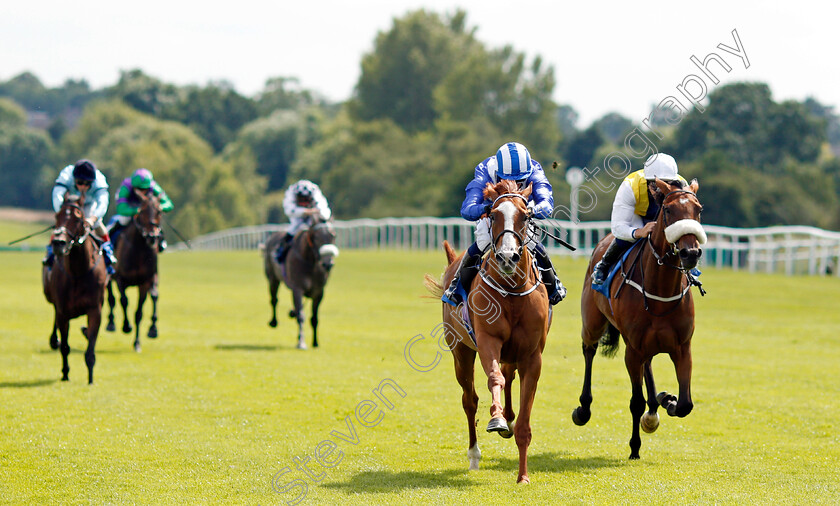 Mahrajaan-0005 
 MAHRAJAAN (Jim Crowley) wins The British Stallion Studs EBF Novice Stakes Div2
Leicester 15 Jul 2021 - Pic Steven Cargill / Racingfotos.com