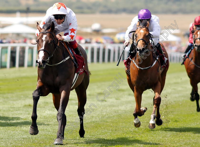 Advertise-0009 
 ADVERTISE (Frankie Dettori) beats CHARMING KID (right) in The Arqana July Stakes
Newmarket 12 Jul 2018 - Pic Steven Cargill / Racingfotos.com