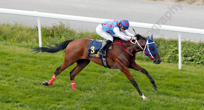 Double-East-0001 
 DOUBLE EAST (Fredrik Janetzky) wins handicap
Bro Park Sweden 5 Aug 2018 - Pic Steven Cargill / Racingfotos.com