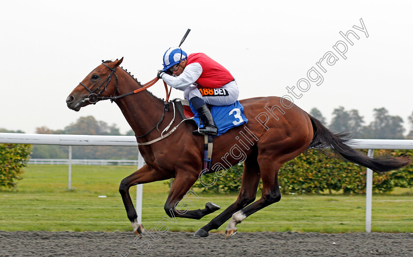 Knockout-Blow-0003 
 KNOCKOUT BLOW (Silvestre De Sousa) wins The Better Odds With Matchbook Novice Auction Stakes Kempton 25 Sep 2017 - Pic Steven Cargill / Racingfotos.com