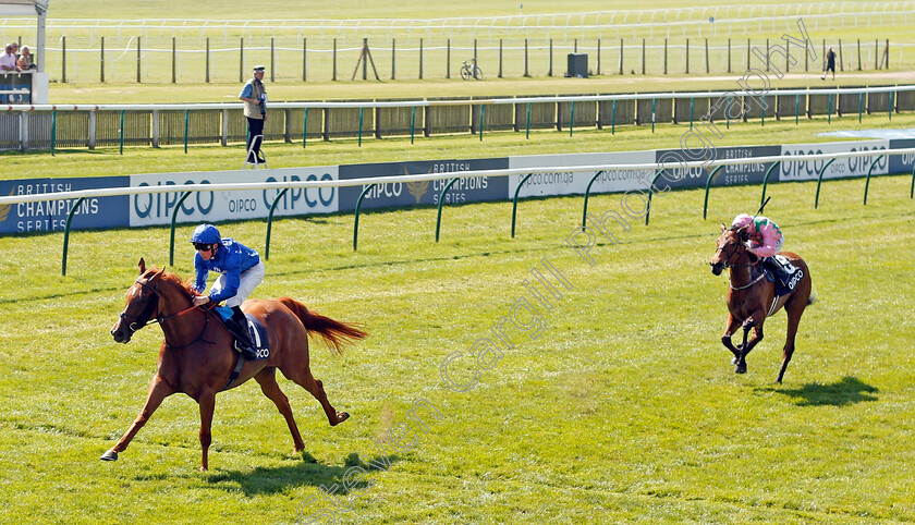 Wuheida-0005 
 WUHEIDA (William Buick) wins The Charm Spirit Dahlia Stakes Newmarket 6 May 2018 - Pic Steven Cargill / Racingfotos.com