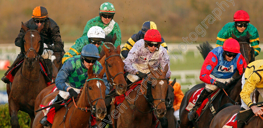 Cheltenham-0004 
 Action during The Glenfarclas Cross Country Handicap Chase
Cheltenham 13 Dec 2019 - Pic Steven Cargill / Racingfotos.com