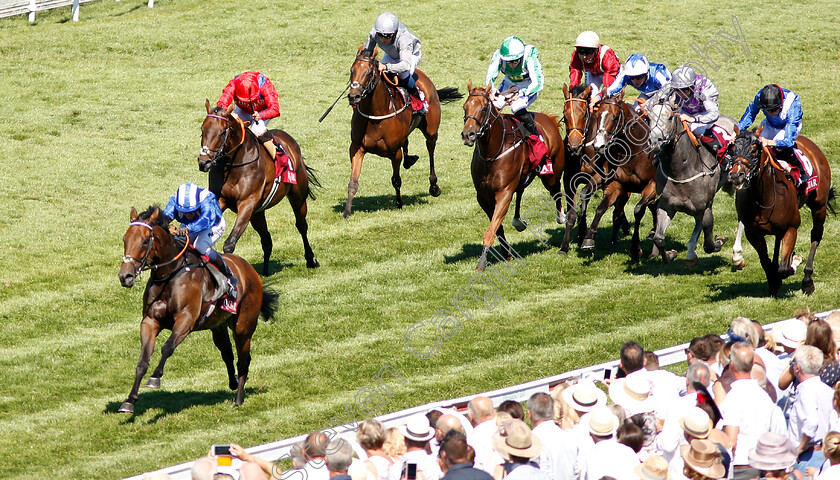 Battaash-0004 
 BATTAASH (Jim Crowley) wins The Qatar King George Stakes
Goodwood 3 Aug 2018 - Pic Steven Cargill / Racingfotos.com