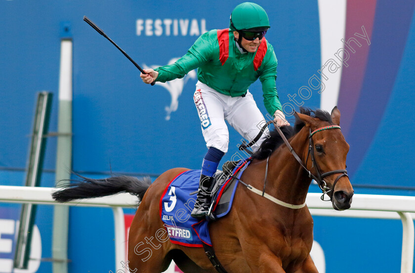 Ezeliya-0004 
 EZELIYA (Chris Hayes) wins The Betfred Oaks
Epsom 31 May 2024 - pic Steven Cargill / Racingfotos.com