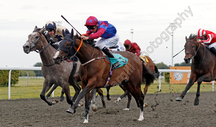 Radiant-Beauty-0002 
 RADIANT BEAUTY (Kieran Shoemark) wins The Unibet Novice Stakes (Div2)
Kempton 7 Aug 2024 - Pic Steven Cargill / Racingfotos.com