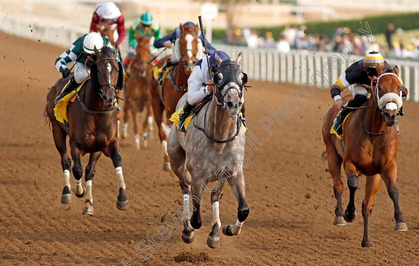 Chiefdom-0010 
 CHIEFDOM (centre, Royston Ffrench) beats SHAMAAL NIBRAS (right) in The Jebel Ali Mile
Jebel Ali 24 Jan 2020 - Pic Steven Cargill / Racingfotos.com