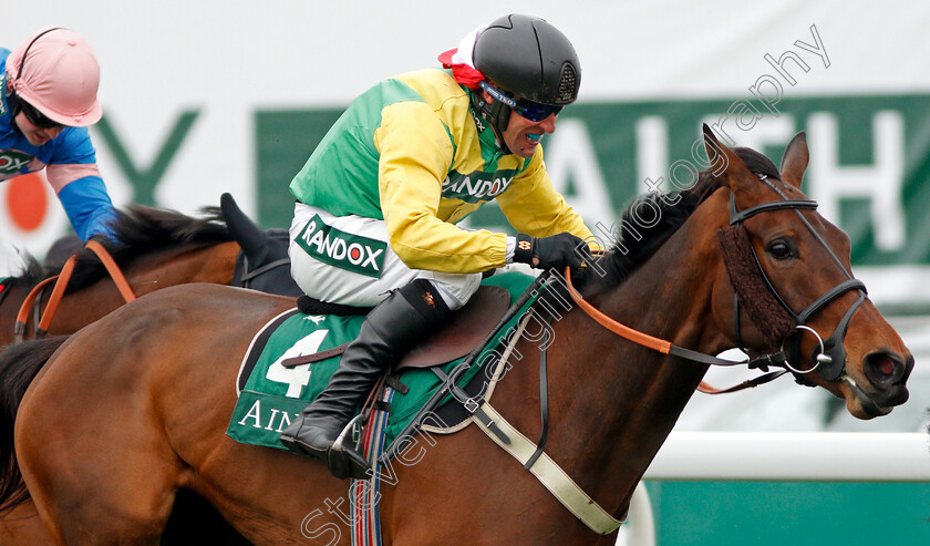 Finian s-Oscar-0004 
 FINIAN'S OSCAR (Robbie Power) wins The Big Buck's Celebration Manifesto Novices Chase Aintree 12 Apr 2018 - Pic Steven Cargill / Racingfotos.com