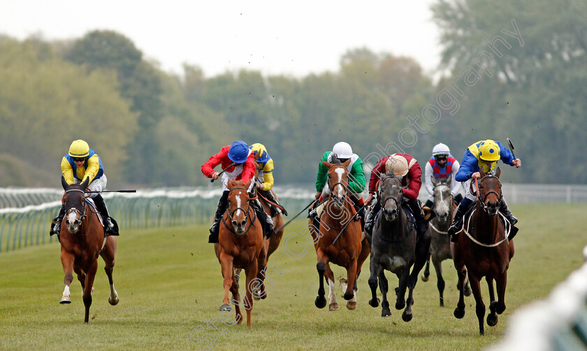 Roman-Mist-0002 
 ROMAN MIST (2nd right, James Doyle) beats PUY MARY (2nd left) CANOODLED (left) and RUN THIS WAY (right) in The Follow @racingtv On Twitter Fillies Handicap
Nottingham 27 Apr 2021 - Pic Steven Cargill / Racingfotos.com