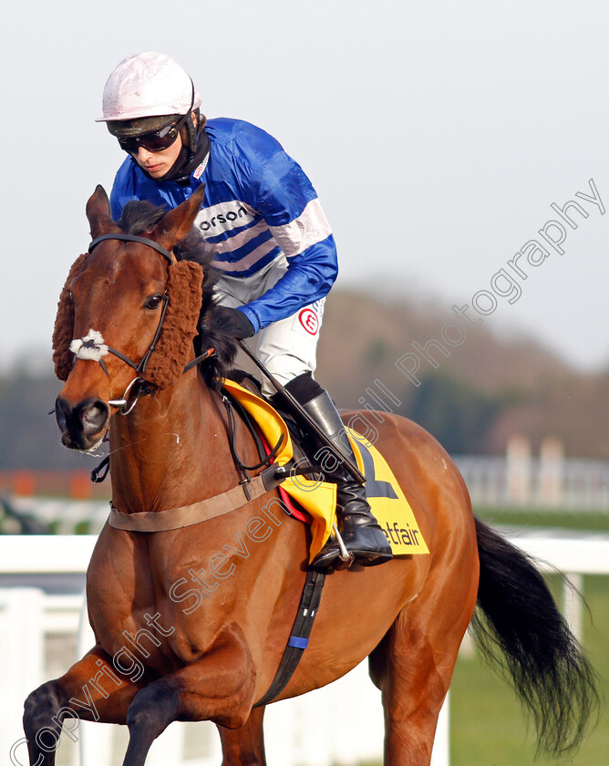 Cyrname-0004 
 CYRNAME (Harry Cobden)
Ascot 20 Feb 2021 - Pic Steven Cargill / Racingfotos.com