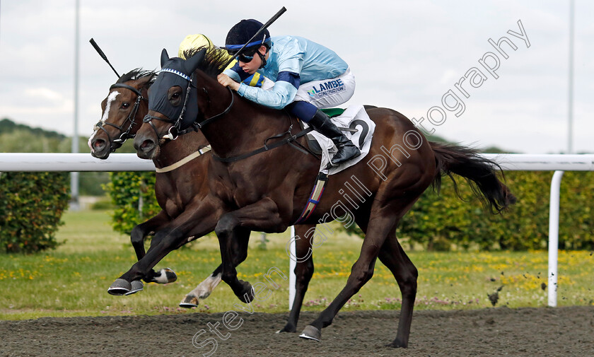 Beauty-Nation-0001 
 BEAUTY NATION (Billy Loughnane) wins The Unibet EBF Fillies Restricted Novice Stakes
Kempton 16 Jul 2024 - Pic Steven Cargill / Racingfotos.com