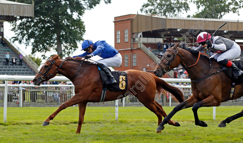 Sayyida-0003 
 SAYYIDA (James Doyle) beats BY STARLIGHT (right) in The Close Brothers Fillies Handicap
Newmarket 26 Jun 2021 - Pic Steven Cargill / Racingfotos.com