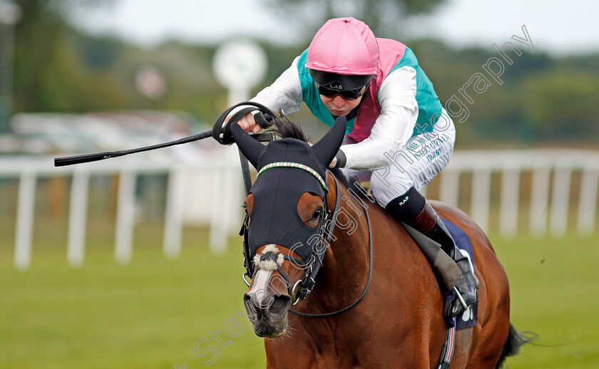 Portrush-0008 
 PORTRUSH (Robert Havlin) wins The Download The At The Races App Maiden Stakes
Yarmouth 15 Jul 2020 - Pic Steven Cargill / Racingfotos.com