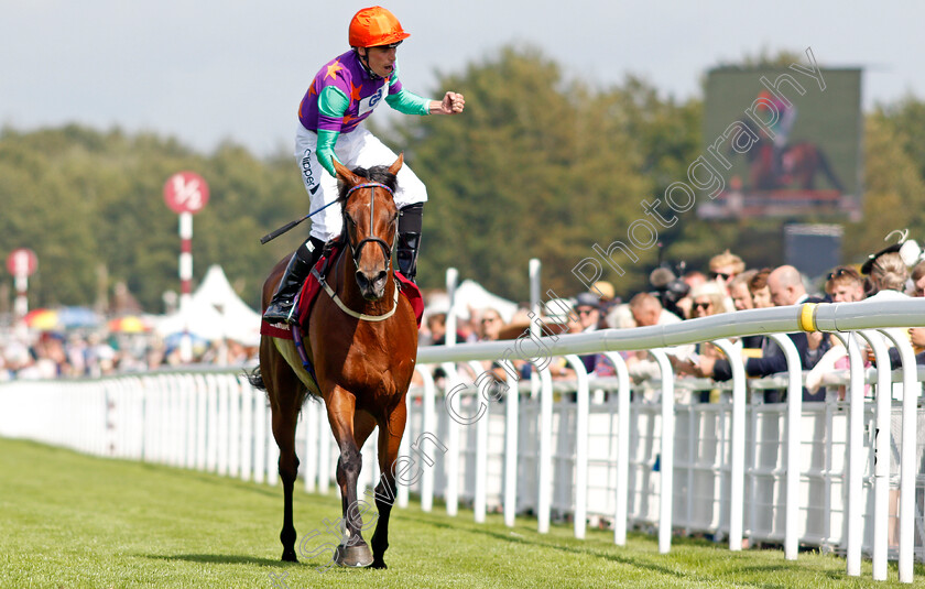 Lady-Bowthorpe-0011 
 LADY BOWTHORPE (Kieran Shoemark) after The Qatar Nassau Stakes
Goodwood 29 Jul 2021 - Pic Steven Cargill / Racingfotos.com