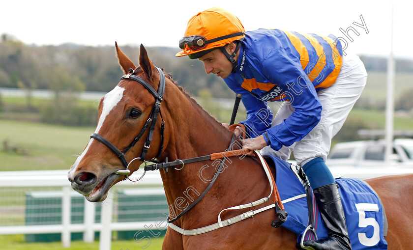 Hey-Lyla-0002 
 HEY LYLA (William Buick)
Epsom 25 Apr 2023 - Pic Steven Cargill / Racingfotos.com