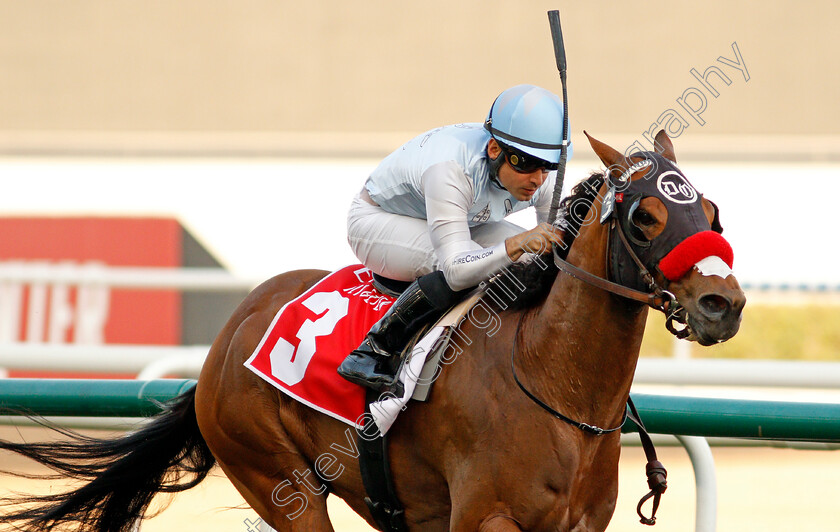 Wildman-Jack-0005 
 WILDMAN JACK (Fernando Jara) wins The Nad Al Sheba Turf Sprint
Meydan 7 Mar 2020 - Pic Steven Cargill / Racingfotos.com