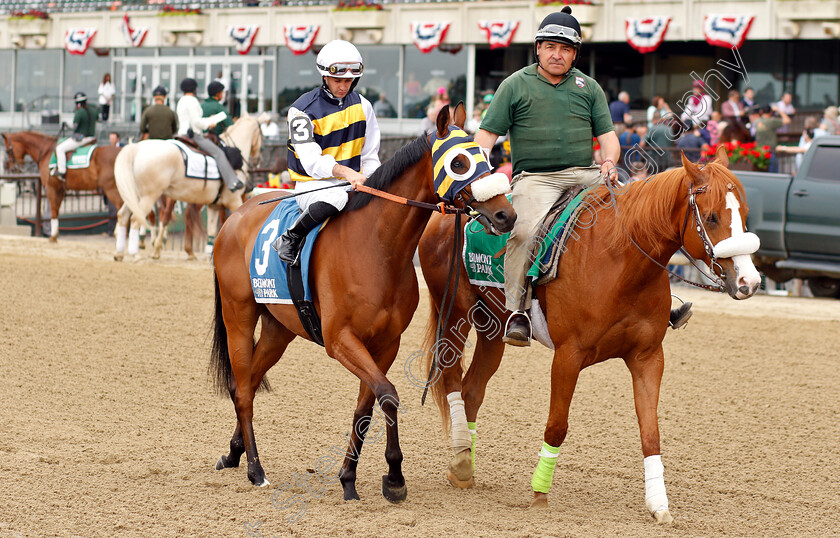 Amade-0001 
 AMADE (Flavian Prat) before winning The Belmont Gold Cup Invitational
Belmont Park USA, 7 Jun 2019 - Pic Steven Cargill / Racingfotos.com