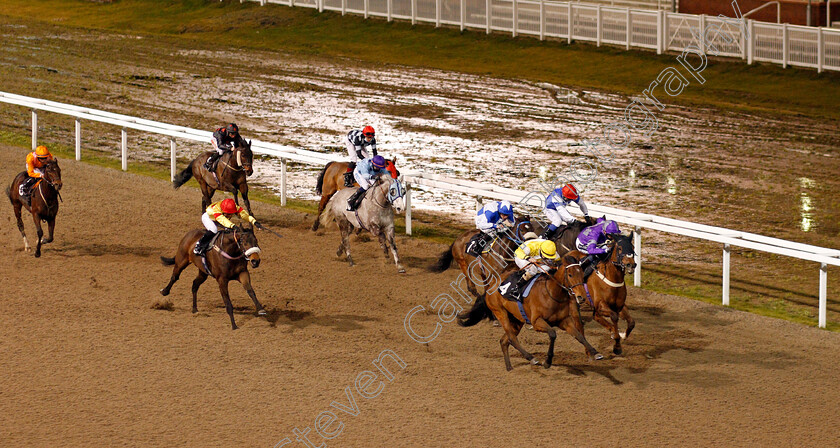 Disarming-0001 
 DISARMING (Richard Kingscote) wins The Racing Welfare Handcap Div2
Chelmsford 18 Feb 2021 - Pic Steven Cargill / Racingfotos.com