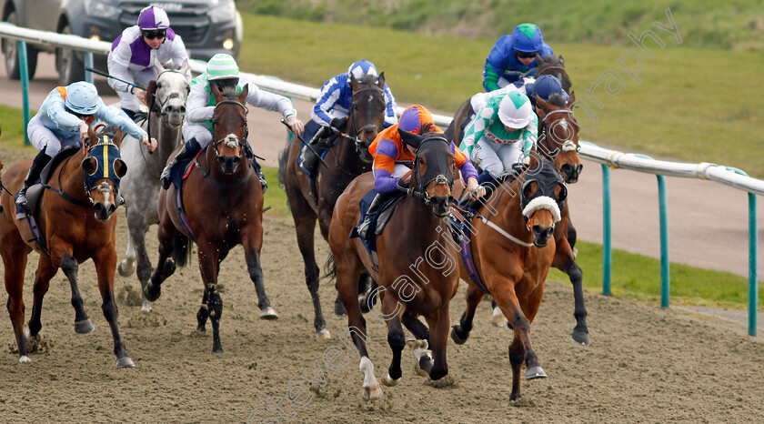 The-Thames-Boatman-0003 
 THE THAMES BOATMAN (Finley Marsh) beats MUSCIKA (right) in The Find More Big Deals At Betuk Handicap
Lingfield 7 Mar 2024 - Pic Steven Cargill / Racingfotos.com