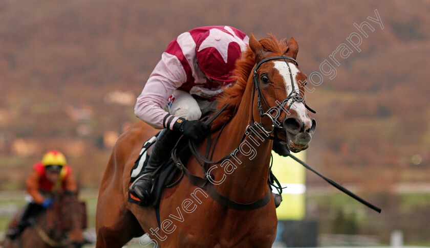 Momella-0007 
 MOMELLA (Harry Skelton) wins The OLBG Mares Handicap Hurdle Cheltenham 16 Dec 2017 - Pic Steven Cargill / Racingfotos.com