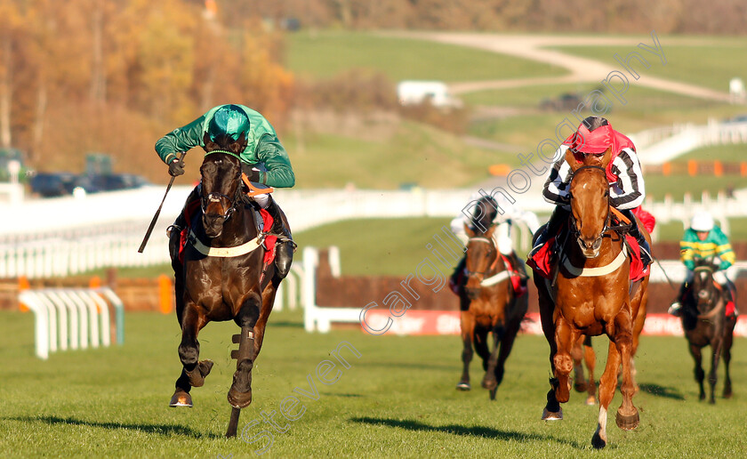 Sceau-Royal-0002 
 SCEAU ROYAL (Daryl Jacob) beats SIMPLY NED (right) in The Shloer Chase
Cheltenham 18 Nov 2018 - Pic Steven Cargill / Racingfotos.com