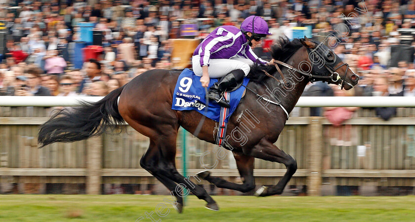 U-S-Navy-Flag-0005 
 U S NAVY FLAG (Ryan Moore) wins The Darley Dewhurst Stakes Newmarket 14 Oct 2017 - Pic Steven Cargill / Racingfotos.com