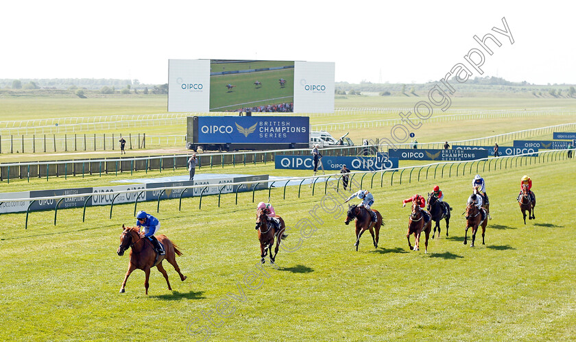 Wuheida-0002 
 WUHEIDA (William Buick) wins The Charm Spirit Dahlia Stakes Newmarket 6 May 2018 - Pic Steven Cargill / Racingfotos.com