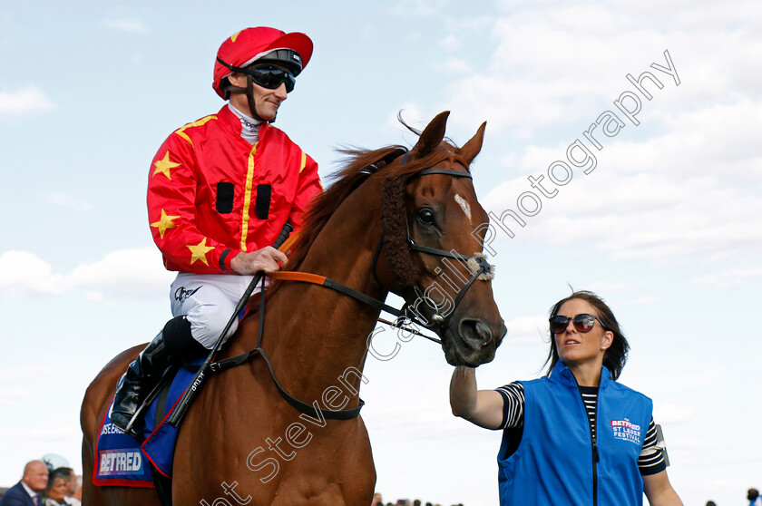 Wise-Eagle-0002 
 WISE EAGLE (Daniel Tudhope)
Doncaster 13 Sep 2024 - Pic Steven Cargill / Racingfotos.com