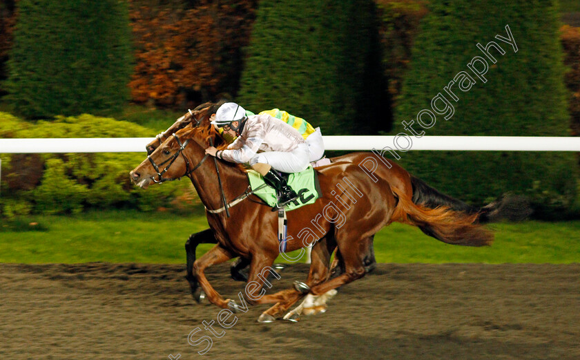 Marsabit-0004 
 MARSABIT (Richard Kingscote) wins The Try Our New Super Boosts At Unibet Nursery
Kempton 25 Nov 2020 - Pic Steven Cargill / Racingfotos.com