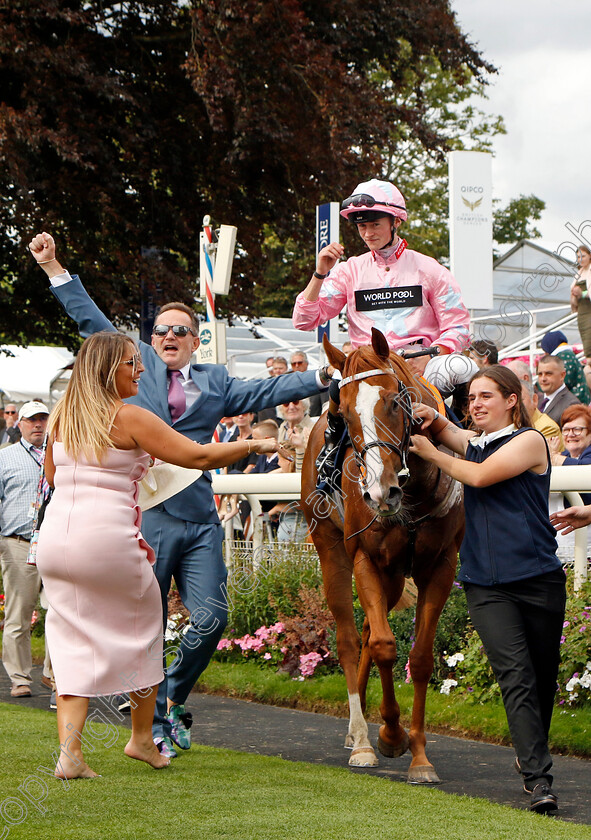 Live-In-The-Dream-0012 
 LIVE IN THE DREAM (Sean Kirrane) winner of The Coolmore Nunthorpe Stakes
York 25 Aug 2023 - Pic Steven Cargill / Racingfotos.com