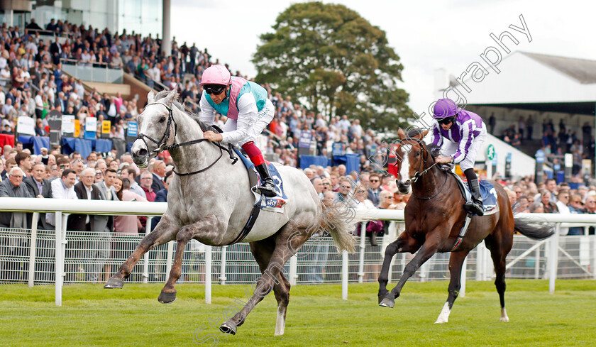 Logician-0007 
 LOGICIAN (Frankie Dettori) beats CONSTANTINOPLE (right) in The Sky Bet Great Voltigeur Stakes
York 21 Aug 2019 - Pic Steven Cargill / Racingfotos.com