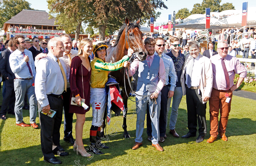 Mustajeer-0014 
 MUSTAJEER (Colin Keane) after The Sky Bet Ebor
York 24 Aug 2019 - Pic Steven Cargill / Racingfotos.com