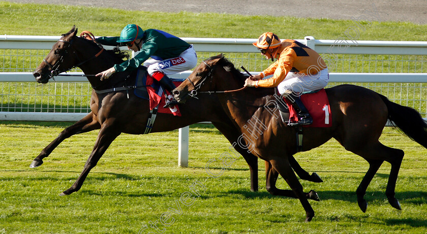 Dragons-Voice-0005 
 DRAGONS VOICE (Fran Berry) beats REPTON (right) in The 188bet Mobile Bet10 Get20 Handicap
Sandown 1 Sep 2018 - Pic Steven Cargill / Racingfotos.com