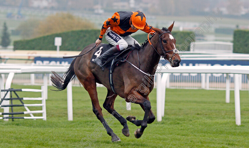 Put-The-Kettle-On-0004 
 PUT THE KETTLE ON (Aidan Coleman) wins The Racing Post #Responsiblegambling Arkle Trophy Trial Novices Chase
Cheltenham 17 Nov 2019 - Pic Steven Cargill / Racingfotos.com