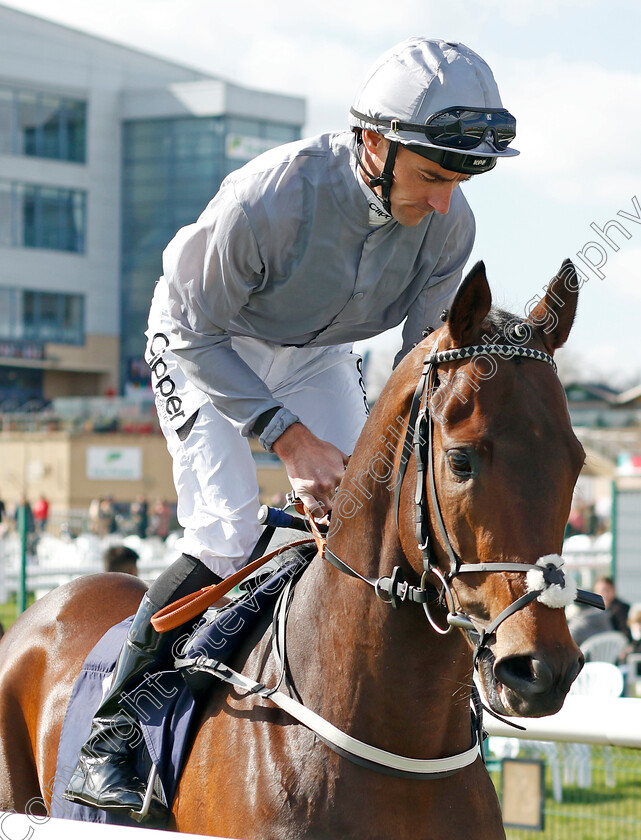 Overrule-0001 
 OVERRULE (Daniel Tudhope)
Doncaster 2 Apr 2023 - Pic Steven Cargill / Racingfotos.com