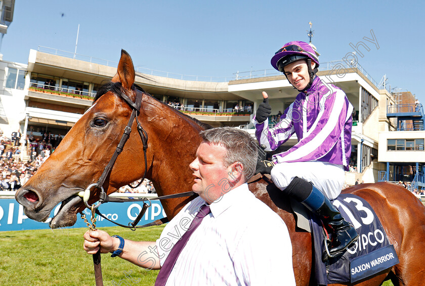 Saxon-Warrior-0018 
 SAXON WARRIOR (Donnacha O'Brien) after The Qipco 2000 Guineas Newmarket 5 May 2018 - Pic Steven Cargill / Racingfotos.com