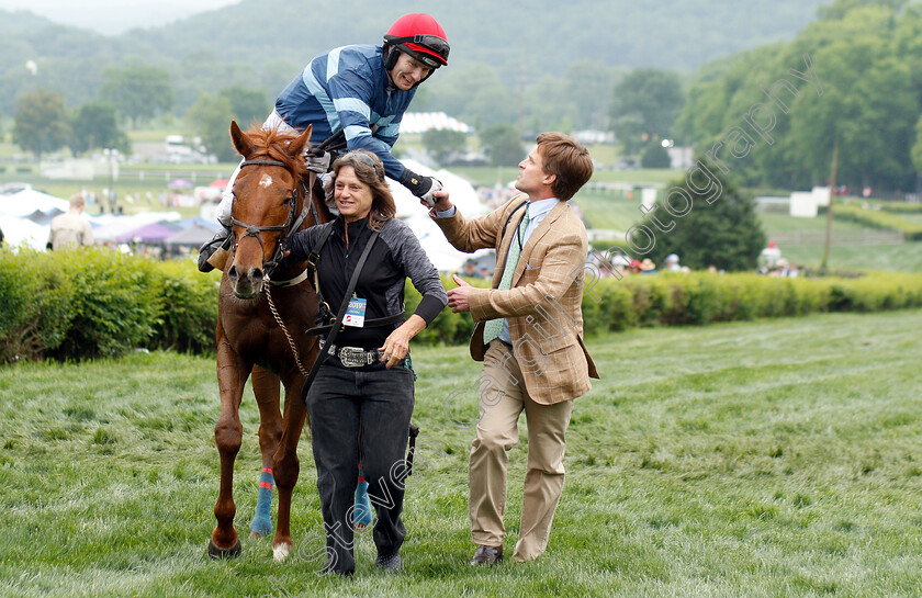 City-Dreamer-0002 
 CITY DREAMER (Sean McDermott) after The Marcellus Frost Champion Hurdle
Percy Warner Park, Nashville Tennessee USA, 11 May 2019 - Pic Steven Cargill / Racingfotos.com