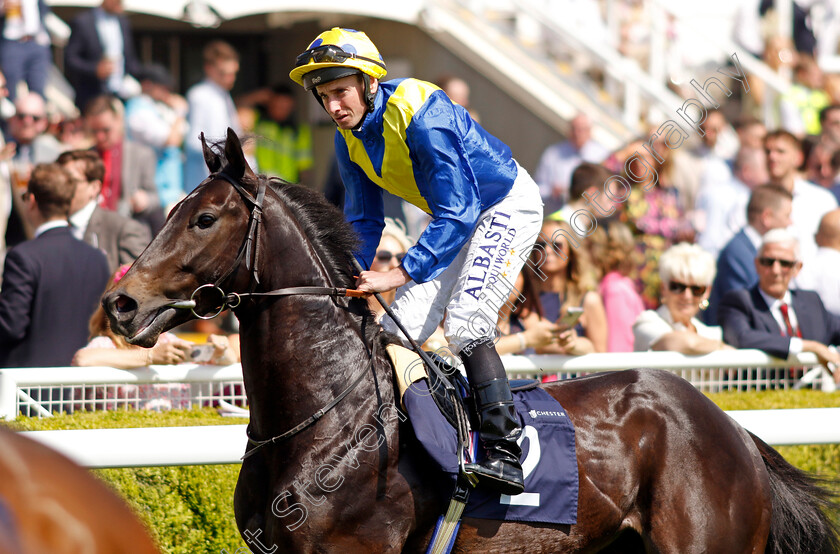 Never-So-Brave-0006 
 NEVER SO BRAVE (Ryan Moore) winner of The Halliwell Jones Handicap
Chester 9 May 2024 - Pic Steven Cargill / Racingfotos.com