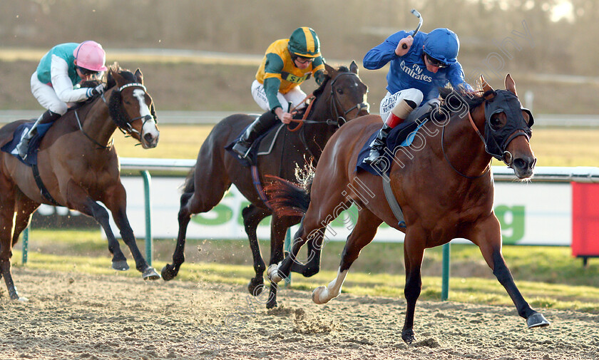 Marhaban-0005 
 MARHABAN (Adam Kirby) wins The Ladbrokes Home Of The Odds Boost Novice Stakes
Lingfield 18 Jan 2019 - Pic Steven Cargill / Racingfotos.com