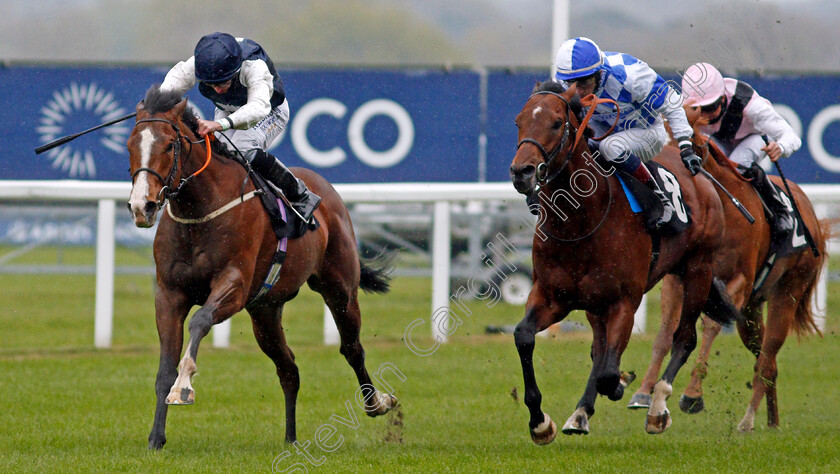 Rohaan-0002 
 ROHAAN (left, Ryan Moore) beats SAINT LAWRENCE (right) in The Qipco British Champions Series Pavilion Stakes
Ascot 28 Apr 2021 - Pic Steven Cargill / Racingfotos.com