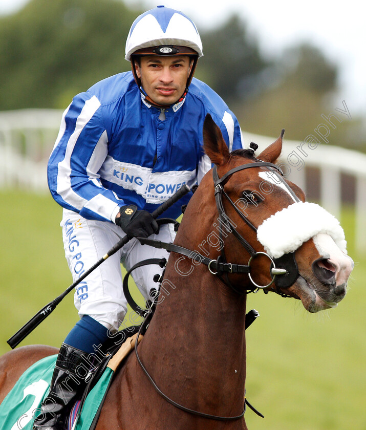 Beat-The-Bank-0001 
 BEAT THE BANK (Silvestre De Sousa) before The bet365 Mile
Sandown 26 Apr 2019 - Pic Steven Cargill / Racingfotos.com