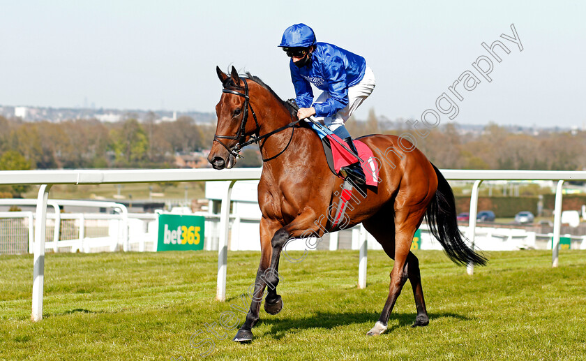 Nash-Nasha-0001 
 NASH NASHA (William Buick) winner of The bet365 Fillies Novice Stakes
Sandown 23 Apr 2021 - Pic Steven Cargill / Racingfotos.com