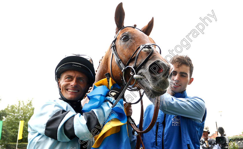 Cleonte-0008 
 CLEONTE (Per-Anders Graberg) after The Dubai Duty Free Shergar Cup Stayers
Ascot 11 Aug 2018 - Pic Steven Cargill / Racingfotos.com