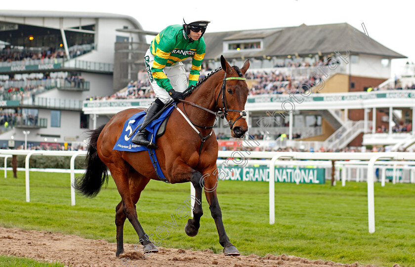 Inothewayurthinkin-0008 
 INOTHEWAYURTHINKIN (Mark Walsh) winner of The Huyton Asphalt Franny Blennerhassett Memorial Mildmay Novices Chase
Aintree 12 Apr 2024 - Pic Steven Cargill / Racingfotos.com