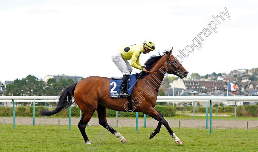 Triple-Time-0001 
 TRIPLE TIME (Neil Callan)
Deauville 13 Aug 2023 - Pic Steven Cargill / Racingfotos.com